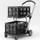 Carrinho de Compras Dobrável e Portátil - FlexCart